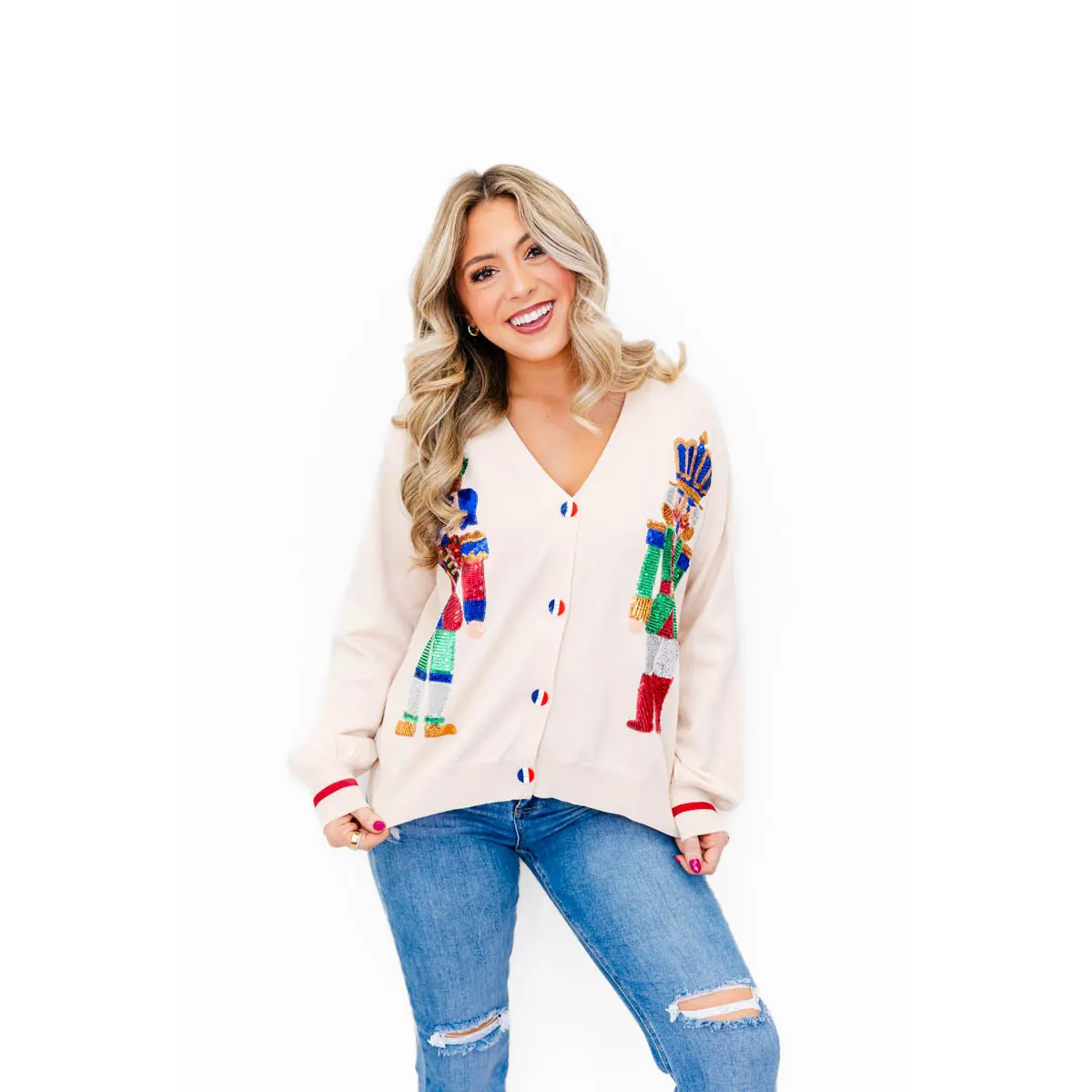 Twinkle Toyland Nutcracker Cardigan Twinkle Toyland Nutcracker Cardigan