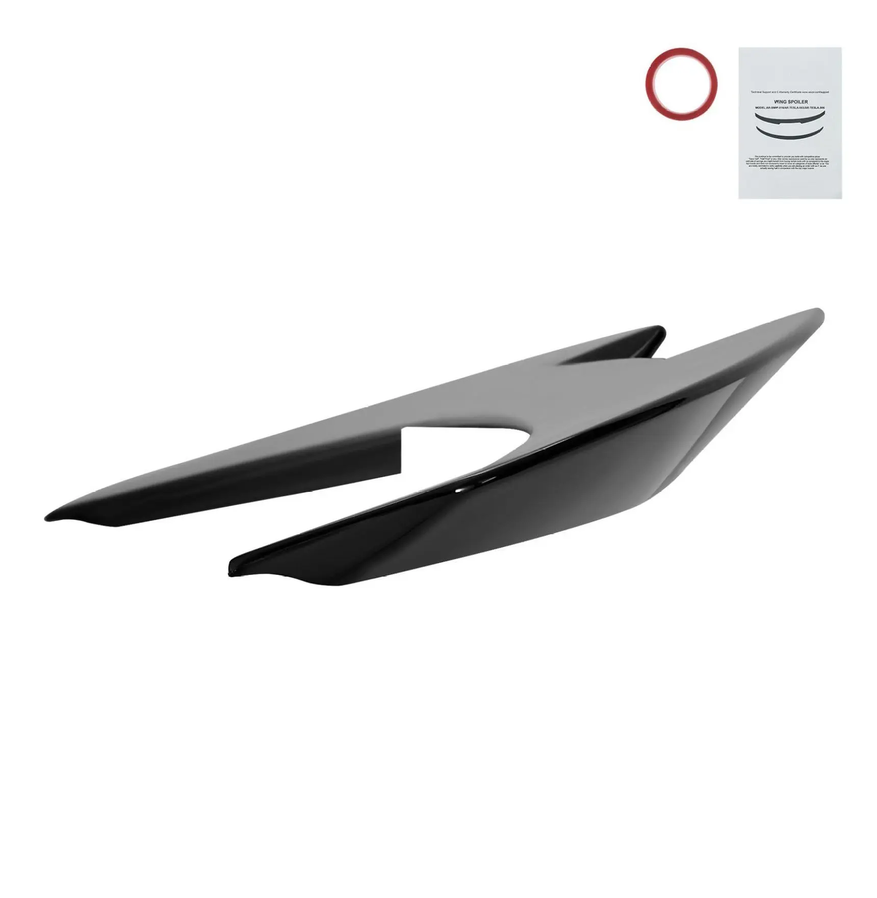 GT Wing Car Spoiler 48.4 Inch for BMW F30 2012-2018, ABS Rear Spoiler Wing, Glossy Black Racing Spoiler, Car Rear Wing 12-18 BMW F30