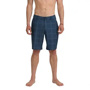 Quiksilver | Union Print Amphibian 20" Hybrid Shorts | SURFSILK Recycled Stretch | Fixed Waist & All-Over Print | Land-to-Wear Ready
