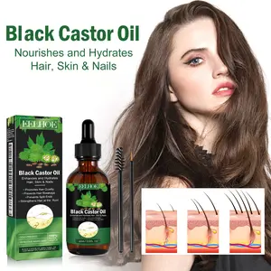 EELHOE Castor Oil Hair Conditioner - Prevents Hair Loss, Strengthens Hair, Scalp Massage & Nutritional Care Solution with Haircare Repair Nourishing Daily