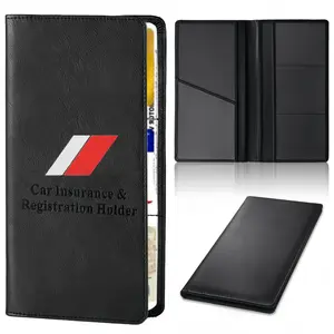 Car Interior Stowing Organizer with Magnetic Closure – Travel Document & Passport Holder, Driver License Keeper, Upgraded Center Console Cover for TRD Tacoma Tundra Glove Boxes, Travel Document Holder, Passport Holders