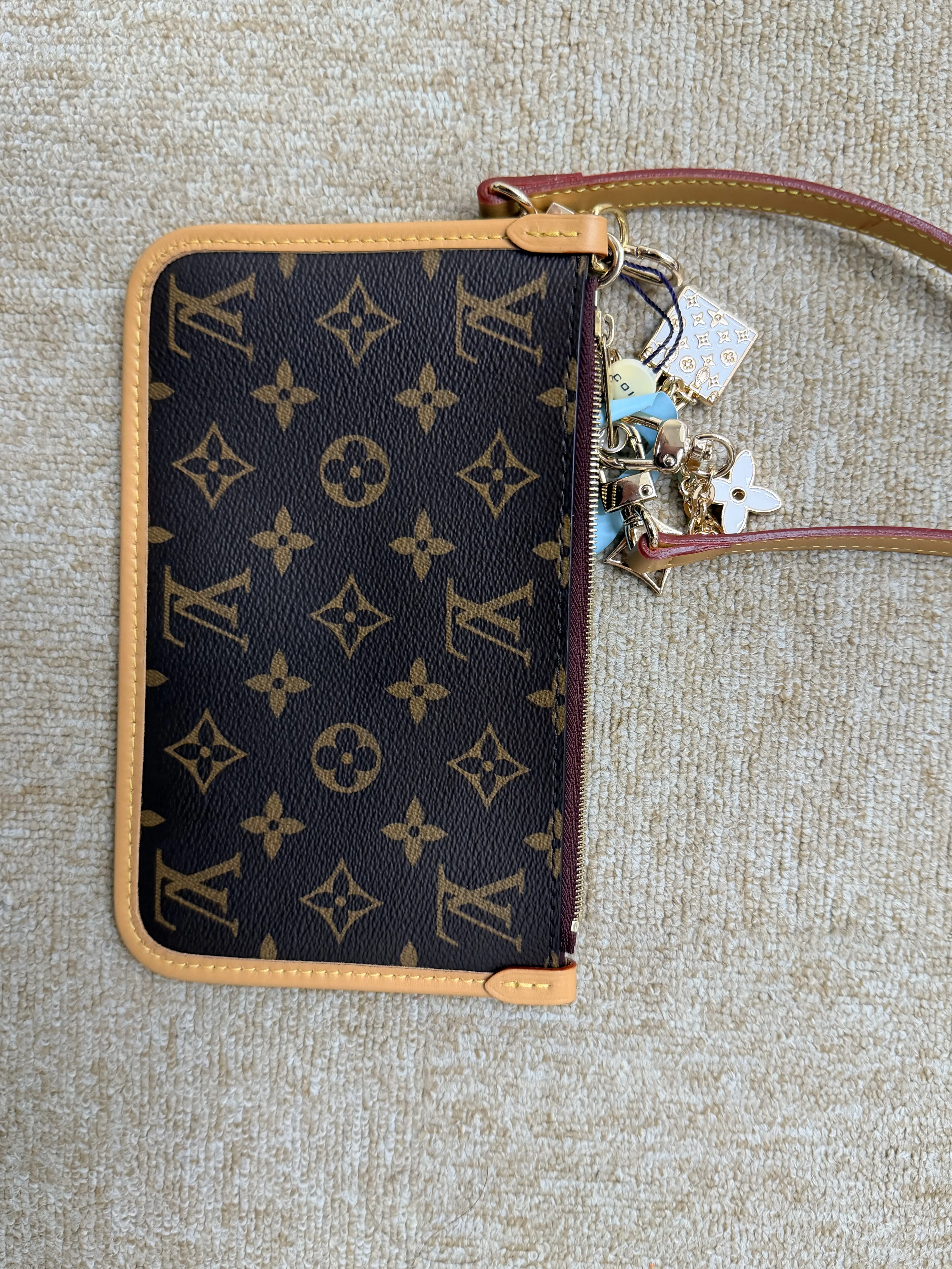 Pre-owned Louis Vuitton Neverfull pouch S CC0113