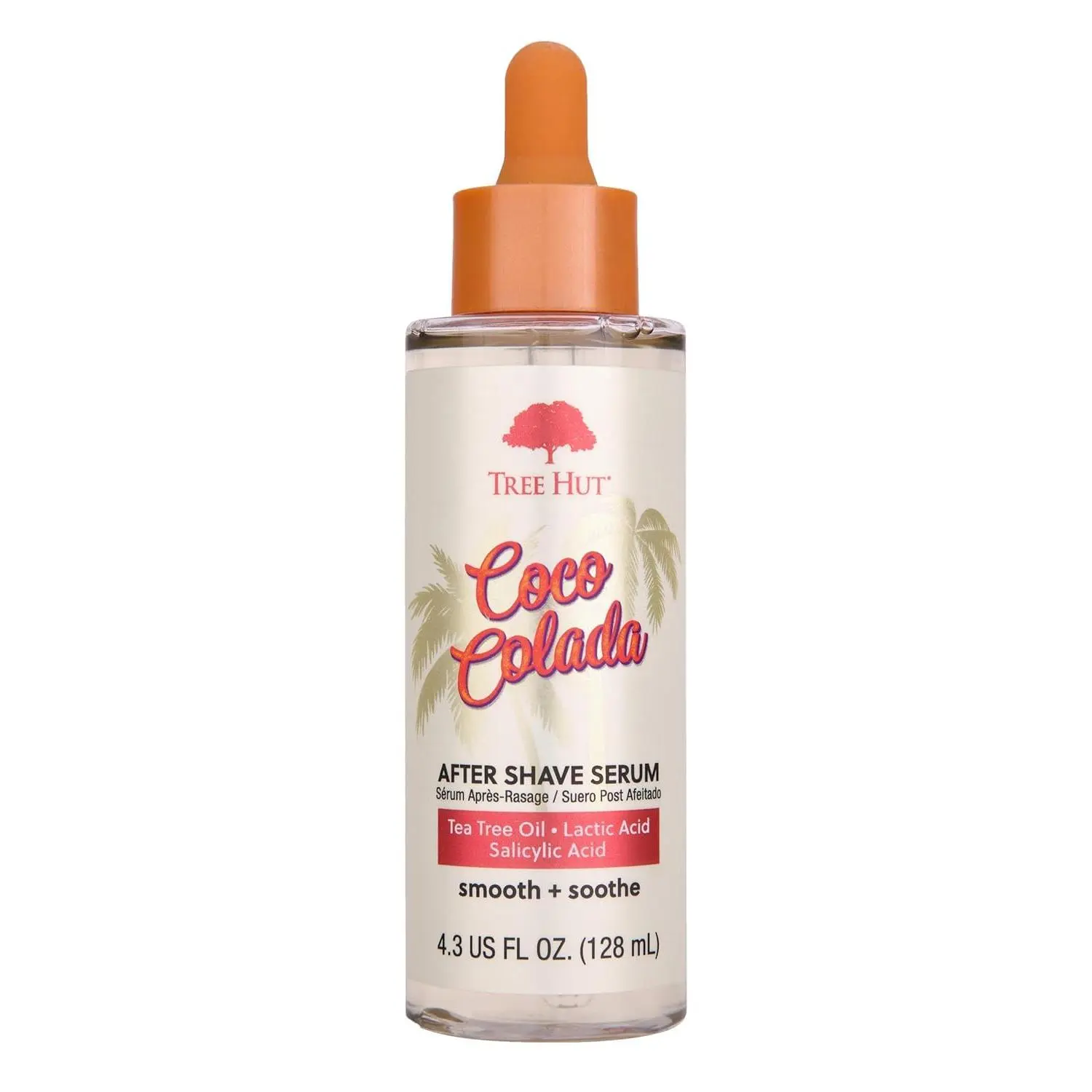 Tree Hut Coco Colada After Shave Serum, 4.3 Fl Oz | Post Shave Treatment to Prevent Ingrown Hair, Helps Keep Skin Smooth & Soothed After Shaving