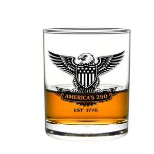 Spirit of '76 Eagle Crest Americana Whiskey Glass – America’s 250th Birthday Edition (1776–2026)