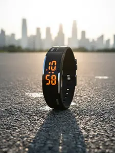 Skmei Electronic Watch, Digital Wristwatch, Casual Trendy Wristwatch, LED Display, Simple Design, Suitable for Students and Office Workers, Lightweight, Includes Beautiful Packaging Box