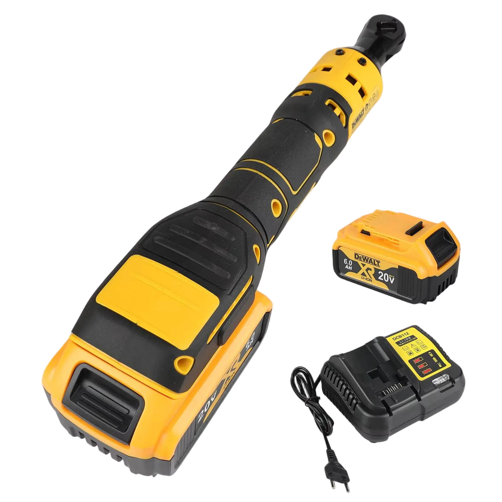 DEWALT DCF512B 1/2 Inch Laser Brushless Cordless Ratchet 20V MAX for Car Maintenance Engine Bay Work & Overhead Fastening