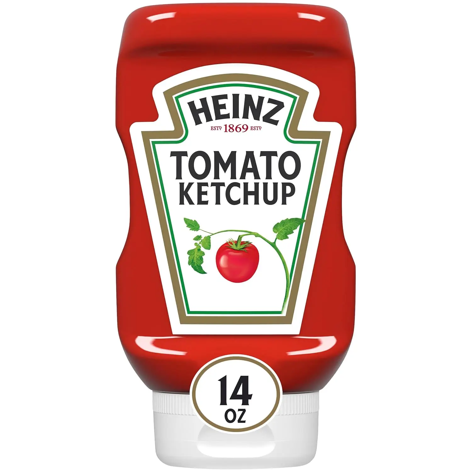Heinz Tomato Ketchup (14 oz Bottle) Flavor Sauce Dip