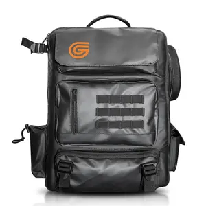 Guilt Free Gaming Ultimate Board Game Backpack - Perfect for Gamers and RPG Players | Removeable Dice Tray | Padded Back & Straps | Laptop Storage | Mini Foam Inserts