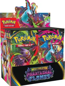 Pokemon Mega Evolution- Phantasmal Flames Booster box