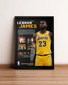 Lebron James - Cuadro Deportista #4 - POSTER NO FRAME
