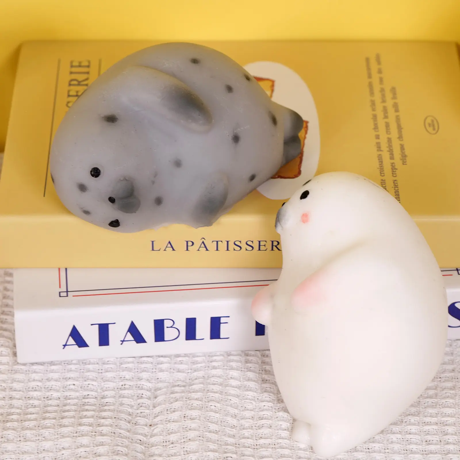 Taba Squishy Seal, Cute Seal DIY Squeeze Toy,Squeeze Autism Toys Stress Relidf toy