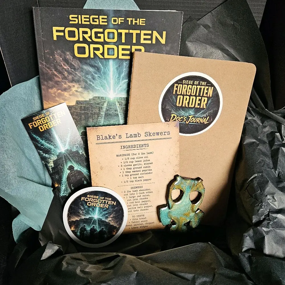 Signed Paperback Book Box – Siege of the Forgotten Order Limited Edition