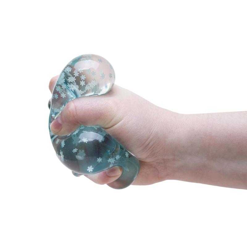 NeeDoh Nice Cube Glow Flake - Exclusive Cube Design with Glow Flakes for Unique Visual Appeal