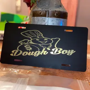 Dough boy license plate