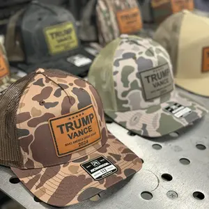 Trump Vance CAMO MAKE AMERICA GREAT AGAIN 2024 Trucker Hat hats