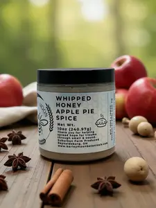 Whipped Honey Apple Pie Spice - Barley Moon Botanicals - Pure Honey, Natural Ingredients