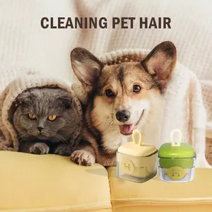 Buy 1 Get 1 Free | 2-Pack Reusable Lint Roller Washable Pet Hair Remover for Clothes, Furniture & Travel