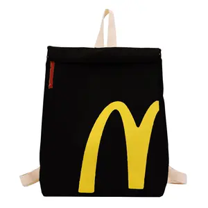 McDonald's Backpack for Men Women Funny School Bag Lightweight Knapsack