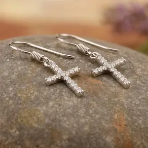 DiamondCelebritees Women's stud in 925 White Sterling Silver 0.15ct Diamond Stud Men's Earrings