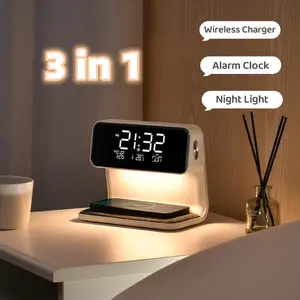 3 In 1 Bedside Lamp Wireless