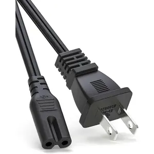 Ac Power Cord for  5/5 Pro, 4/4 Slim, 3 Slim/3 Super Slim,PS5 PS4 PS3 Power Cord for  One X|S, Series X|S Power  2 Prong 6Ft