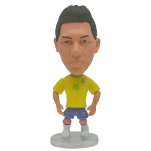 2026 World Cup Football Figure Model Doll Display Toy, Brazil National Team Roberto Firmino Liverpool Club Soccer Star Figurine