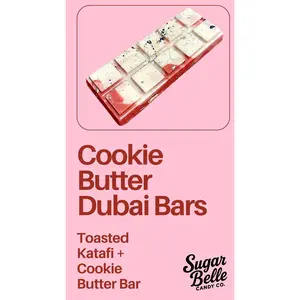 Cookie Butter Dubai Chocolate Bar trending  candy sweet snack