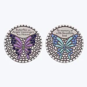 Cement Memorial Butterfly Stepping Stone - Sold Separately