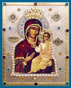 Icon of the Mother of God (Iveron-Hawaii)