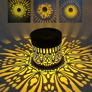 Solar Mandala Sunflower Peony Flower Ground Lamp Wall Light Garden Decoration Landscape, Dimmable, Outdoor Lighting, Home Decor, Solar Pathway Lights