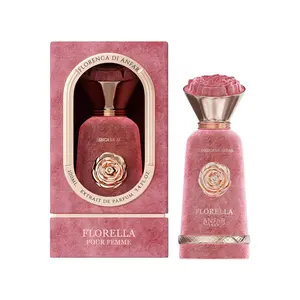 Anfar 1950 Florella Pour Femme Extrait de Parfum 3.4OZ 100ML Floral Scent with Neroli Rose Vanilla Musk for Women Luxurious Fragrance