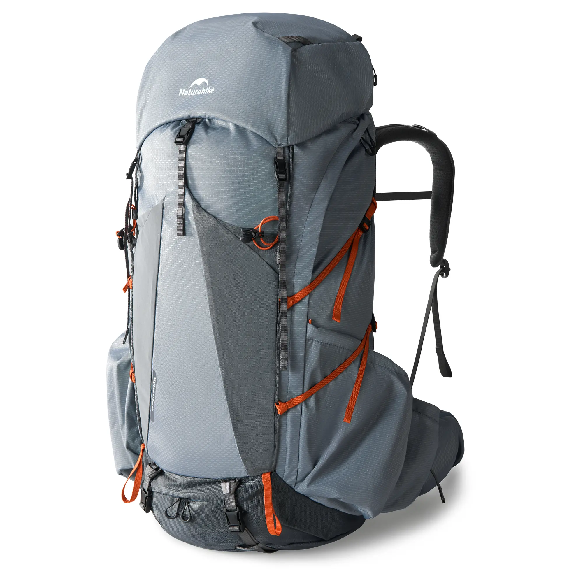 Naturehike Seek Wind Pro Hiking Backpack, 35L&65L Backpacking Backpack with Breathable Air Float Suspension System, Ventilated Outdoor Backpack for Multi-Day Hiking, Camping & Mountaineering