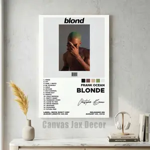 Frank Ocean Blonde HD Canvas Poster High-Quality Wall Decor Ideal Gift for Home Office Hotel Garden