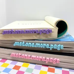 Just One More Page| 3-D| Bookmark