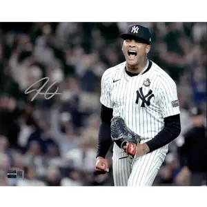 Luis Gil New York Yankees Autographed Signed 8x10 World Series Photo (CX Auth)