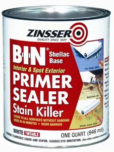 Rustoleum B-I-N Shellac Base Primer & Sealer Stain Killer 00904 Rustoleum B-I-N Shellac Base Primer & Sealer Stain Killer 00904