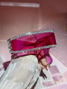 Trendy Personalized Hot Pink Glasses, Unisex Plastic Frame, Decorative Lens, All Seasons, Outdoor Party Use, Party Event Props, Sand Proof, Wind Proof,  (handcrafted Items Are Made Randomly, and Each Piece May Differ From The Pictures), Accessories