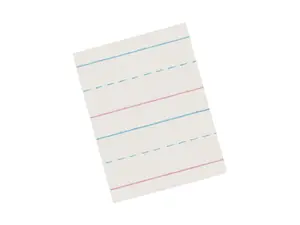 Pacon Multi-Program Picture Story Paper 5/8" Two-Sided 12 x 18 250/Pack ZP2694