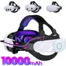 Head Strap with 10000mAh Battery Pack for Meta Quest 3S/Quest 2/Quest 3,Adjustable Elite Strap Replacement Intended for Quest Head Strap,VR Headset Accessories Extend Playtime Reduce Pressure