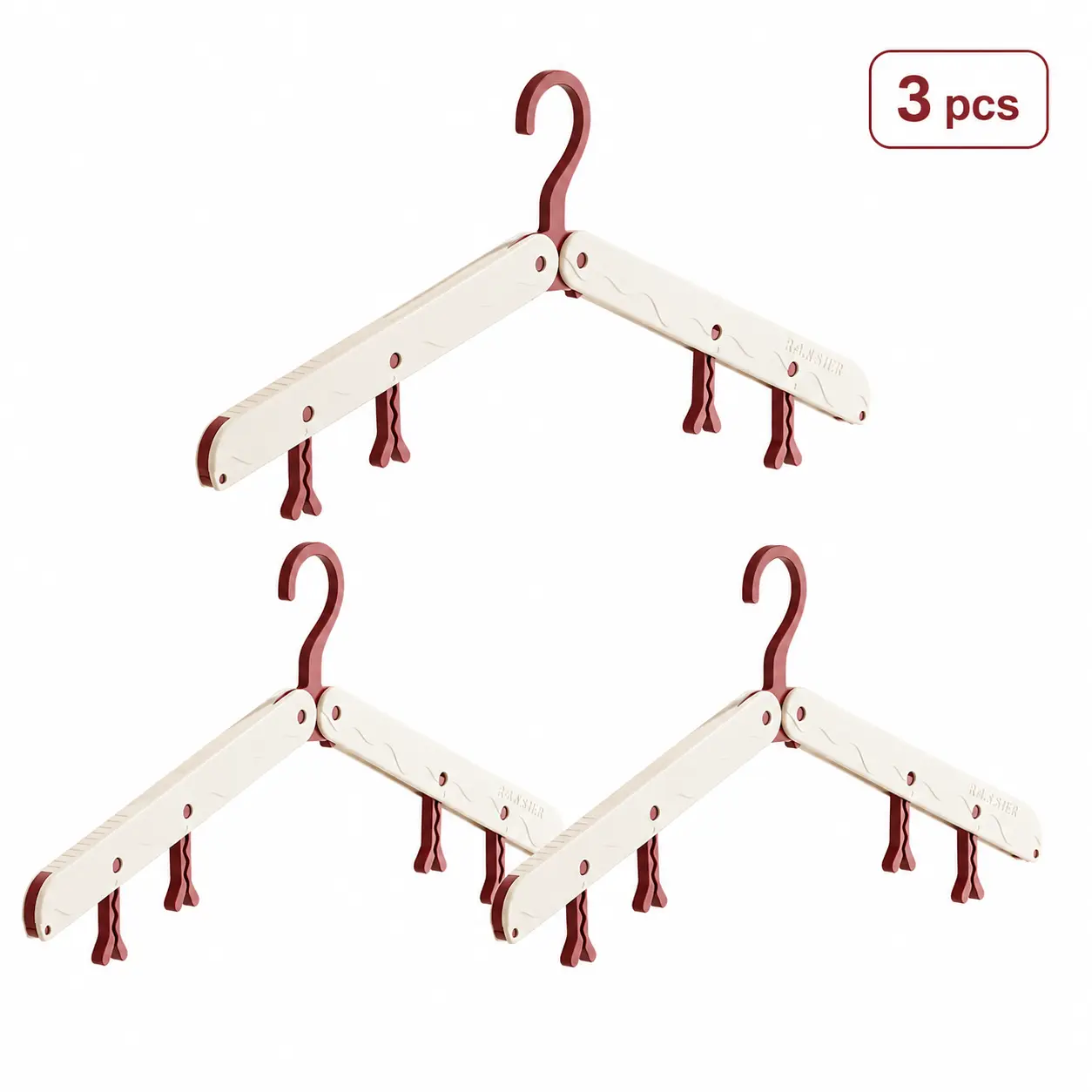 3PCS Red