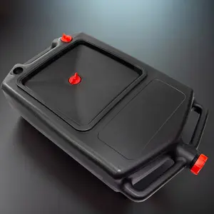 8L Spill-Proof Oil Drain Pan Large Capacity Waste Engine Oil Collector Anti Splash Heavy Duty Oil Change Tray Automotive Maintenance Tool
