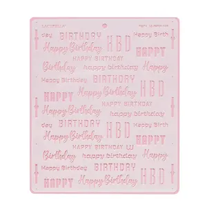 Happy Birthday Pattern Stencil FESTA