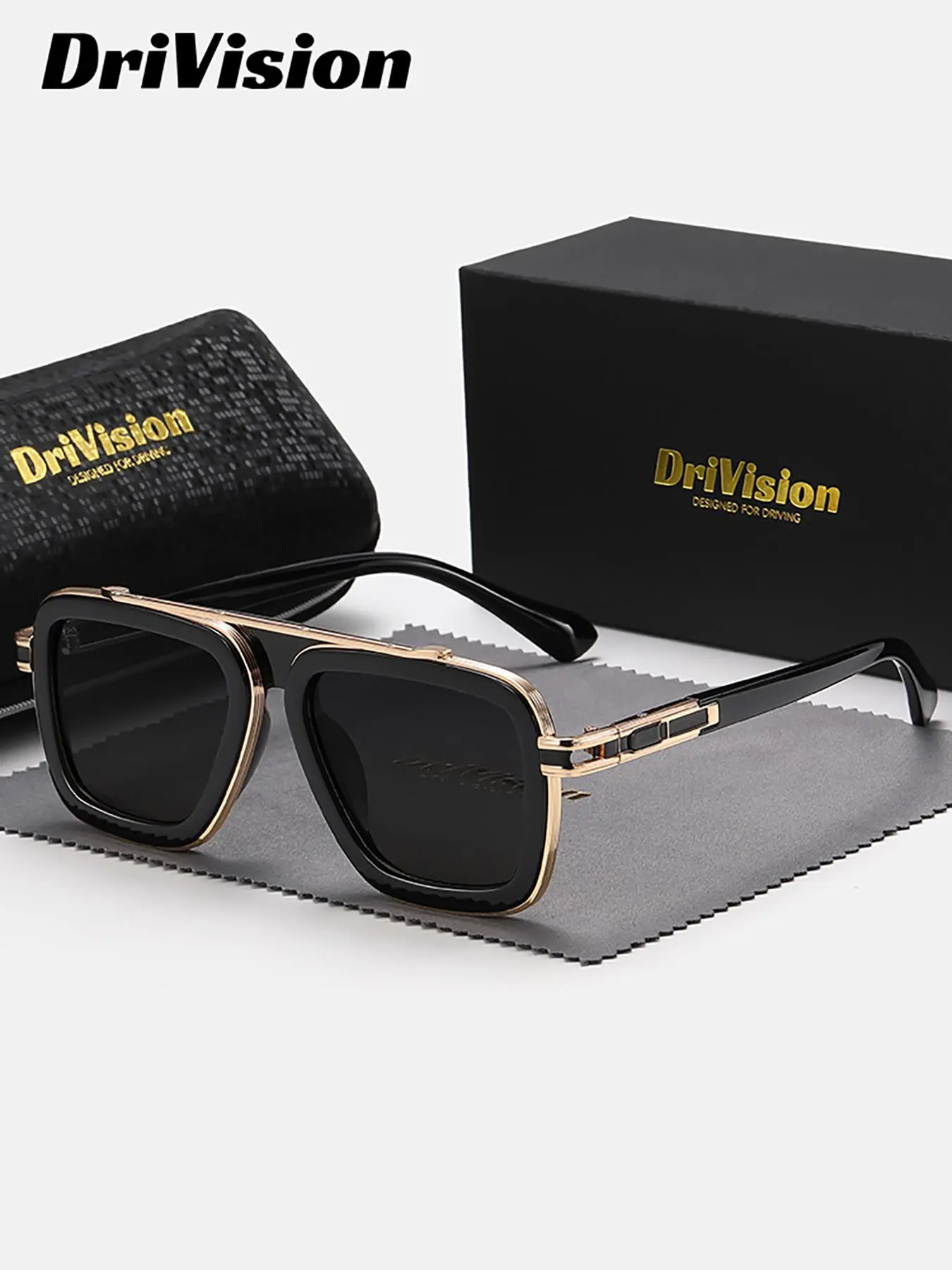 Unisex Simple Style Plain Color, Trendy Casual Full Frame Lightweight Durable Sun Protective Sunglasses for Everyday Use, Fashion Accessories for Outdoor Activities, Trendy Styling Sunglasses, Shades