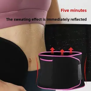 Yoga waist belt, sports breathable body sculpting, running fat burning and sweating fitness belt