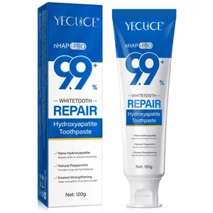 Hydroxyapatite Toothpaste, 1 Count/2 Counts Brightening Teeth Toothpaste, Natural Ingredients Toothpaste, Gentle and Non-irritating Toothpaste, Dental Care Toothpaste