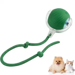 cat yarn ball electric interactive dog toy Cat&Dog Toy - Interactive USB Rechargeable  Ball Toy on Rug , Anti-Depression Fun Gift for Cats & Dogs interactive cat toy