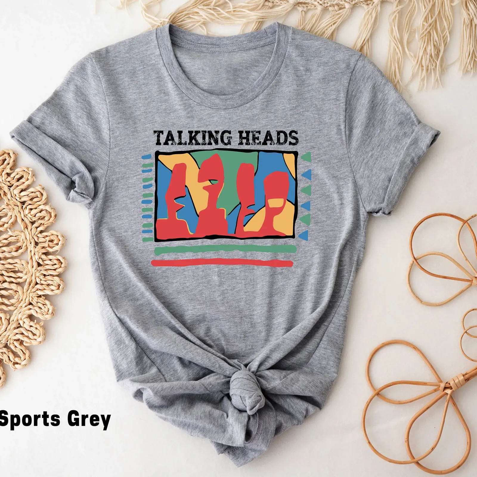 Talking Heads Yellow This Must Be The Place T-Shirt, Stop Making Sense Talking Head Retro Shirt, 80's Classic Shirt