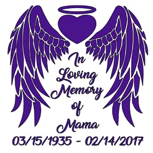 Memorial Decal Memorial Decal