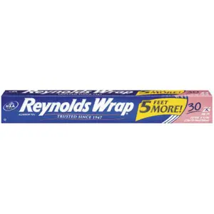 212 MAIN Disposable Aluminum Foil for Pet Kitchen Feeding Supplies, 30 Square ft.