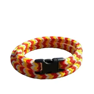 Victory Weave Custom Paracord Collar Durable Braided Design with Secure Adjustable Buckle for Pets Available in Various Colors and Sizes Perfect for Outdoor Use